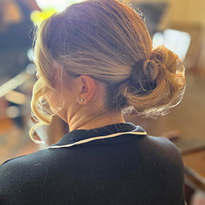 Kaila’s Trend and Trim Salon, expert styling for brides and bridal parties.
