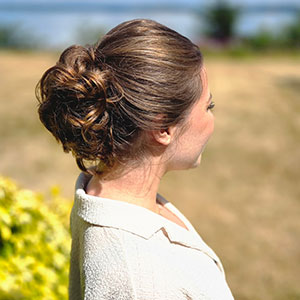 Dreaming of the perfect bridal hair? Our Whidbey Island salon specializes in elegant wedding updos and romantic styles for brides.